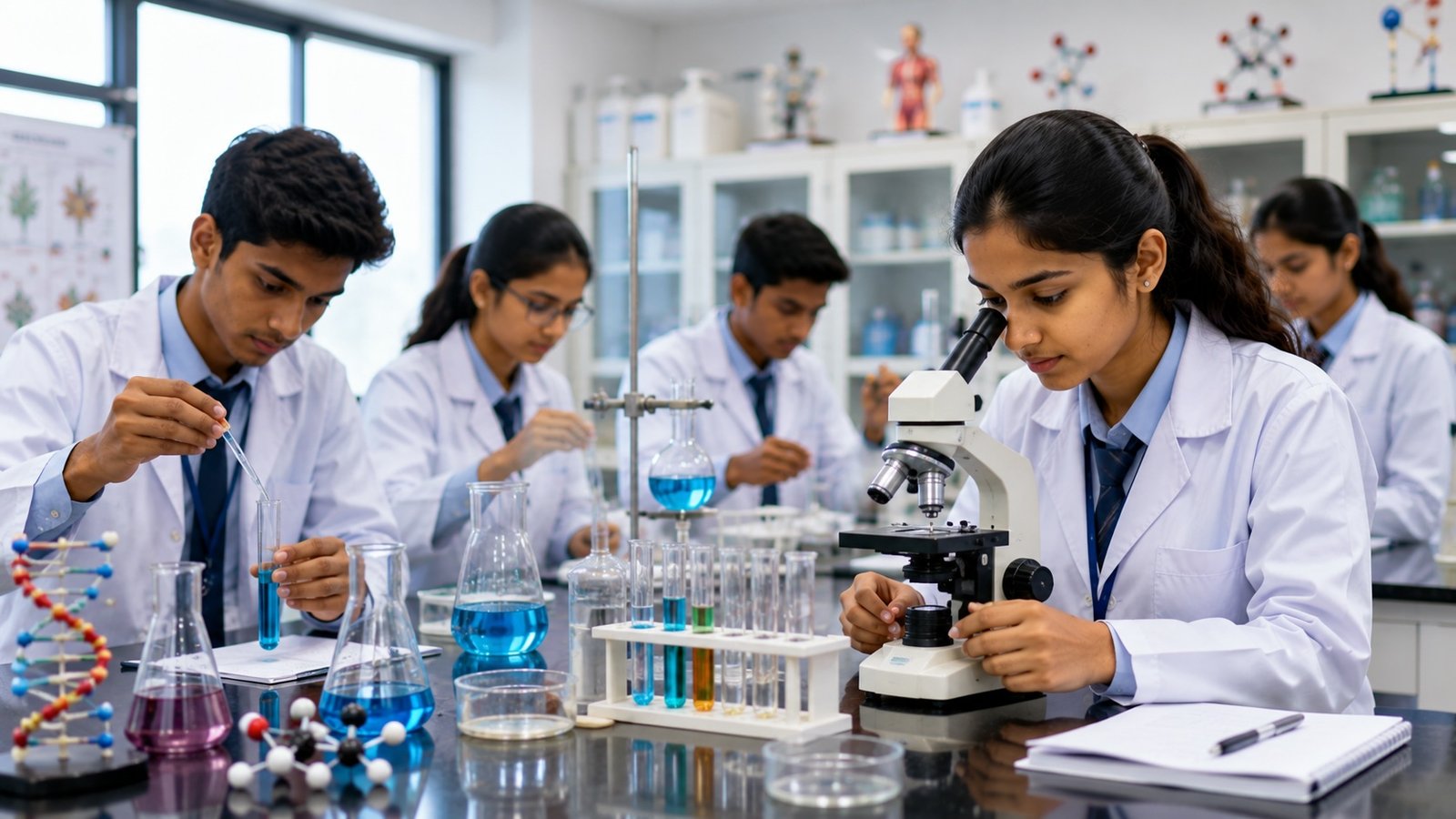 Latur College of Science admission poster